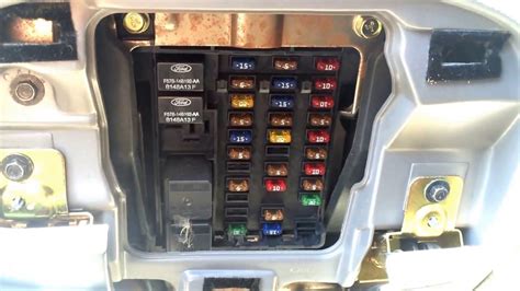 fuse box diagram for 99 ford f150 